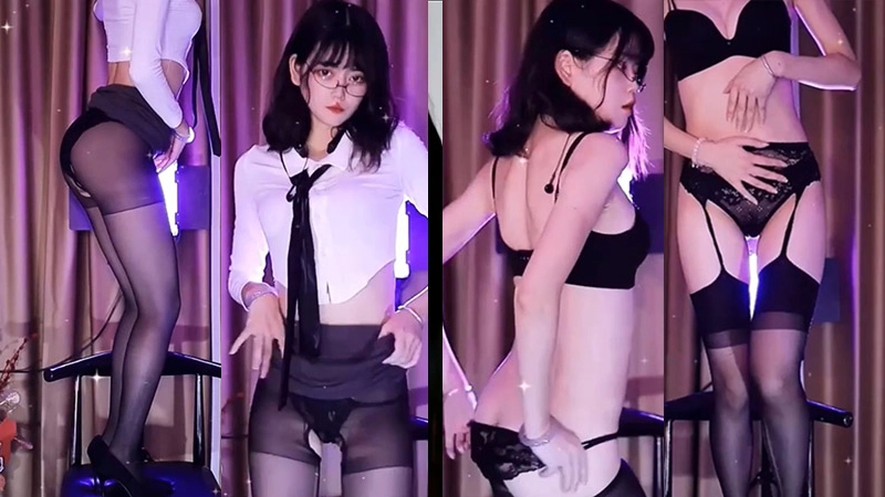 网易CC直播琉璃千元定制黑丝热舞9分46